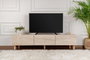 Hanah Home Alvin Soporte de TV Travertino